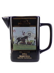 Martell Grand National Water Jug 1992 Party Politics 15cm x 9cm x 8cm