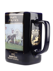 Martell Grand National Water Jug 1992 Party Politics 15cm x 9cm x 8cm