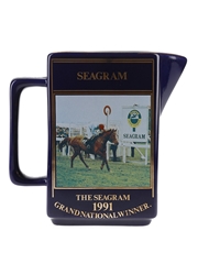 Seagram National Water Jug 1991 Seagram 15cm x 17cm x 8cm