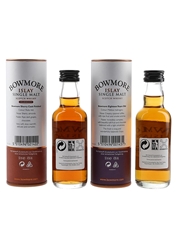 Bowmore 15 Year Old & 18 Year Old  2 x 5cl / 43%
