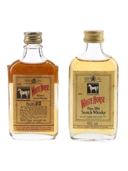 White Horse Bottled 1970s 2 x 5cl