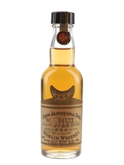 John Jameson & Son 3 Star Irish Whiskey Bottled 1960s 7cl