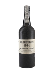 Cockburn's 1991 Vintage Port  75cl / 20%