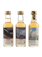 Bowmore 10 Year Old RAF Collection  3 x 5cl / 43%