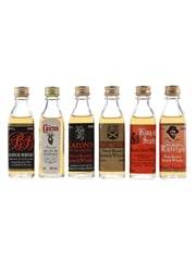 Assorted Blended Scotch Whisky Bottled 1980s & 1990s 6 x 5cl / 40%