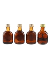 Assorted Blended Scotch Whisky Bottled 1980s 4 x 5cl / 40%