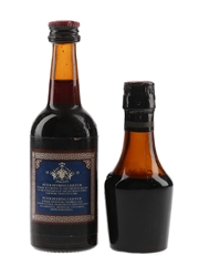 Peter Heering Liqueur & Cherry Brandy Bottled 1970s-1980s 2 x 3cl-5cl