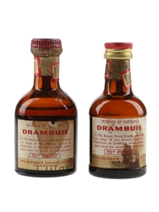 Drambuie Bottled 1960s-1970s 2 x 5cl