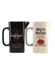 Whyte & Mackay Special Reserve & Crawford's Five Star Water Jugs