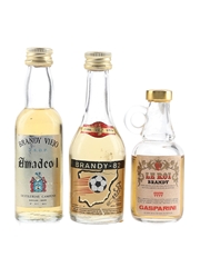 Amadeo I VSOP, Brandy 82 & Le Roi Brandy