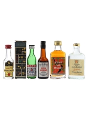 Bolskummel, Kirsch Mit Whisky, Rakija Lozovaca, Peter Heering & Pernod Fills