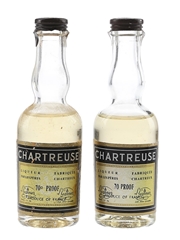 Chartreuse Yellow Bottled 1970s 2 x 3cl / 40%