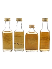 Durham City, Cockermouth's 10 Year Old, Highland Star & Strathblair 10 Year Old Bottled 1970s-1980s 4 x 5cl / 40%