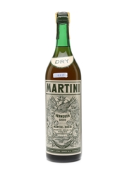 Martini Dry Vermouth Bottled 1960s 100cl / 18.5%