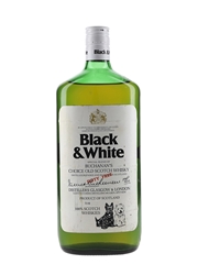 Buchanan's Black & White Bottled 1970s 100cl