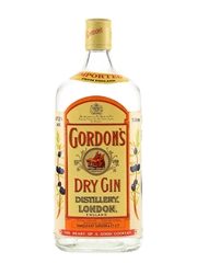 Gordon's Dry Gin Bottled 1980s 100cl / 47.3%