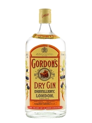 Gordon's Dry Gin Bottled 1980s 100cl / 47.3%