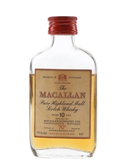 Macallan 10 Year Old Bottled 1970s-1980s - Gordon & MacPhail 4cl / 40%