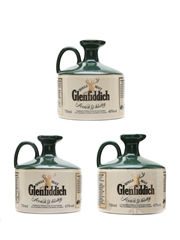 Glenfiddich Scottish Royalty Ceramic Jugs  3 x 75cl / 40%