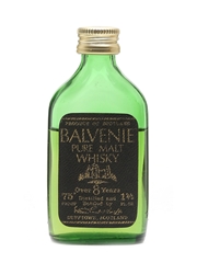 Balvenie 8 Year Old Pure Malt Bottled 1970s 5cl / 40%