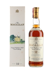 Macallan 12 Year Old Bottled 1980s - Giovinetti 75cl / 43%