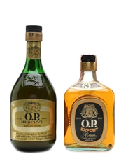 Oro Pilla OP Brandy Bottled 1970s 2 x 75cl / 40%