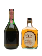 Oro Pilla OP Brandy Bottled 1970s 2 x 75cl / 40%