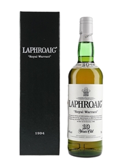 Laphroaig Royal Warrant 10 Year Old Bottled 1994 70cl / 40%