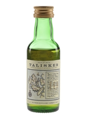 Talisker 10 Year Old Map Label Bottled 1990s 5cl / 45.8%
