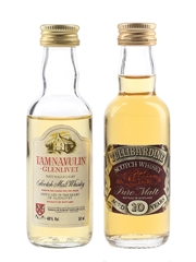 Tullibardine & Tamnavulin 10 Year Old Bottled 1980s 2 x 5cl / 40%