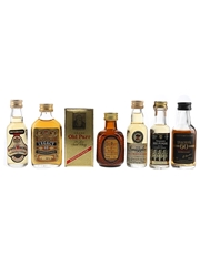 Grand Macnish, Mackinlay's Legacy, Grand Old Parr 12 Year Old, Seagram's, Old Smuggler & Teacher's 60 Reserve Stock Bottled 1970s-1980s 6 x 3cl-5cl / 40%