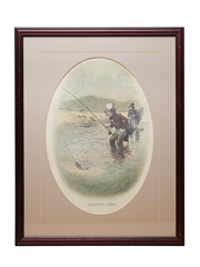 Johnnie Walker Sporting Print - Fishing 1820