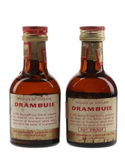Drambuie Bottled 1970s 2 x 5cl / 40%