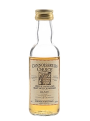 Banff 1974 Connoisseurs Choice Bottled 1990s - Gordon & MacPhail 5cl / 40%