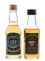 Blair Athol 8 Year Old Bottled 1980s-1990s 2 x 5cl / 40%