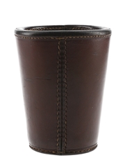 Johnnie Walker Leather Dice Cup  9.5cm x 7.5cm