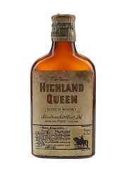 Highland Queen Scotch Whisky Bottled 1950s-1960s 5cl / 40%