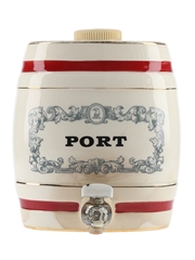 Port Barrel Dispenser W & A Gilbey Limited - Wade Ceramic 14cm x 12.5cm