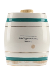 Sherry Barrel Dispenser W & A Gilbey Limited - Wade Ceramic 14cm x 12.5cm