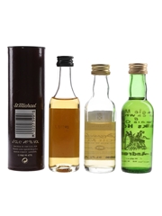 Inverey, Links Hotel 8 Year Old & The Scottish Parliament 10 Year Old  3 x 5cl / 40%