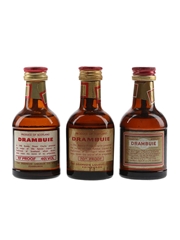 Drambuie Bottled 1970s-1980s 3 x 5cl / 40%