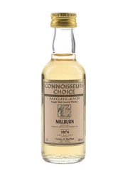 Millburn 1974 Connoisseurs Choice Bottled 1990s - Gordon & MacPhail 5cl / 40%