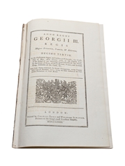 An Act To Prohibit....The Extraction Of Low Wines, And Spirits From Wheat And Wheat-Flour, For A Limited Time, 1768 In the 8th Year of the reign of King George III 