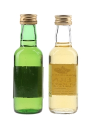 Glen Scotia & Tobermory Bottled 1980s 2 x 5cl / 40%