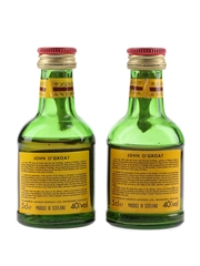 John O'Groats Extra Special Bottled 1980s - Drambuie Liqueur Co. 2 x 5cl / 40%