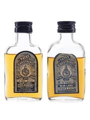 Yates Brothers Blue Label Bottled 1960s-1970s 2 x 7cl / 40%