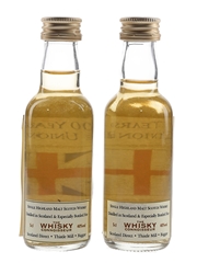 Whisky Connoisseur 400 Years Of The Union Flag 12 April 1606 - 12 April 2006 2 x 5cl / 40%