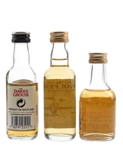 Famous Grouse, Golfer & Happy Christmas 11 Year Old  3 x 5cl / 40%