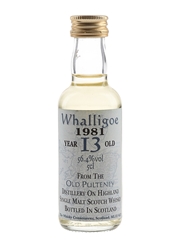 Old Pulteney 1981 13 Year Old Whalligoe