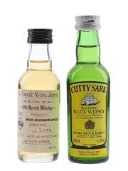 Bailie Nicol Jarvie & Cutty Sark  2 x 5cl